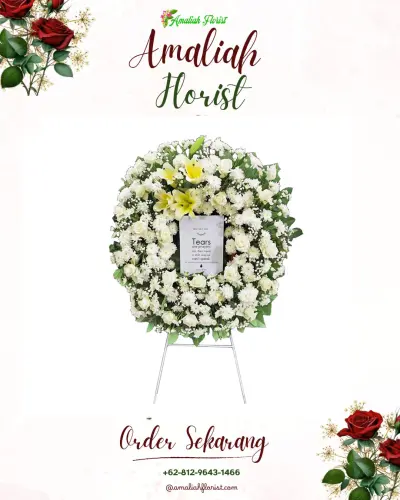 Krans Bunga Duka Cita pananjung